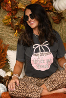 PREORDER - Trick Or Treat Leopard Bucket Graphic Tee in Youth & Adult