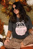 PREORDER - Trick Or Treat Leopard Bucket Graphic Tee in Youth & Adult