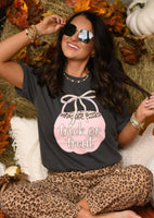 PREORDER - Trick Or Treat Leopard Bucket Graphic Tee in Youth & Adult