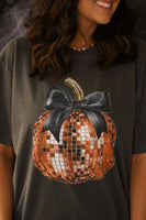 PREORDER - Disco Pumpkin Graphic Tee in Youth & Adult