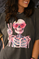 PREORDER - Peace Skelly Graphic Tee in Youth & Adult