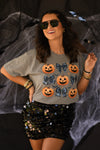 PREORDER - Pumpkin & Bows Graphic Tee in Youth & Adult