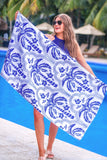 PREORDER - Jess Lea Lily Palms Towel