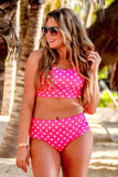 PREORDER - Jess Lea Sundazed Two Piece Swimsuit - Pink Polka Dot