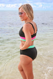 PREORDER - Jess Lea Shades Of Summer Two Piece Swimsuit - Black