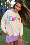 Jess Lea Happy Patch Pullover