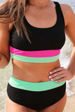 PREORDER - Jess Lea Shades Of Summer Two Piece Swimsuit - Black