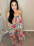 Shirley Flowy Floral Romper