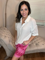 PREORDER - Jess Lea Casual Outing Shorts, Pink
