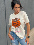 🔥NEW ARRIVAL SPECIAL🔥Cowgirl Pumpkin Tee
