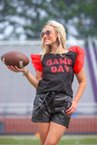 PREORDER - Jess Lea It’s Game Day Sequin Patch Top