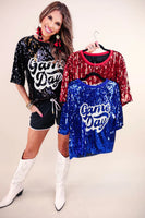 PREORDER - Jess Lea Sequin Game Day Top