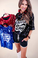 PREORDER - Jess Lea Sequin Game Day Top