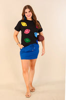 PREORDER - Jess Lea Pass The Ball Patch Top