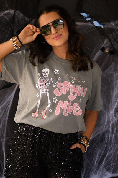 PREORDER - Stayin’ Alive Youth & Adult Graphic Tee