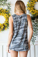 Camo Star & Stripes Tank Top