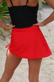 PREORDER - S-XL Walk On The Beach Skirt Coverup In Red