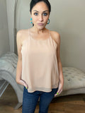 XL XXL Jess Lea Neutral Color Indie Razorback Cami