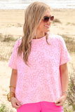 PREORDER - Jess Lea Millie Burn Out Tee - Flowers