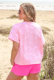 PREORDER - Jess Lea Millie Burn Out Tee - Flowers