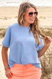 PREORDER - Jess Lea Millie Burn Out Tee - Butterflies