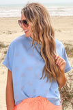 PREORDER - Jess Lea Millie Burn Out Tee - Butterflies