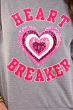 PREORDER - Jess Lea Heart Breaker Sequin Pullover