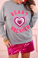 PREORDER - Jess Lea Heart Breaker Sequin Pullover