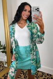 PREORDER - Jess Lea Breezy Tunic Top - Coastal Vista