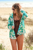 PREORDER - Jess Lea Breezy Tunic Top - Coastal Vista