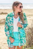 PREORDER - Jess Lea Breezy Tunic Top - Coastal Vista