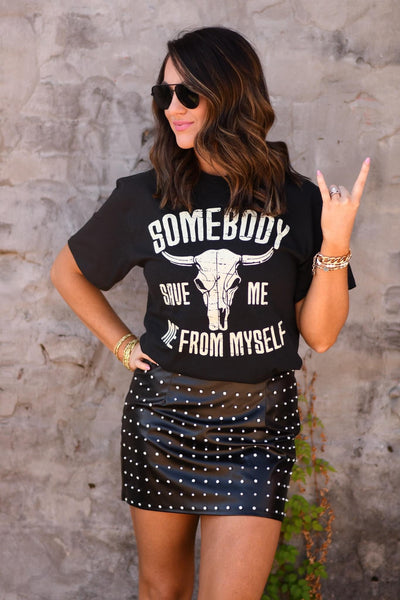 PREORDER - Somebody Save Me Graphic Top