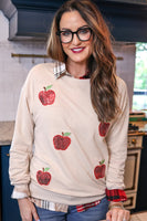 PREORDER - Jess Lea Apple Orchard Sequin Sweatshirt