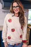 PREORDER - Jess Lea Apple Orchard Sequin Sweatshirt