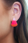 PREORDER - Jess Lea Candy Corn Stud Earrings - 2 Colors