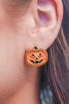 PREORDER - Jess Lea Pumpkin To Talk About Earrings