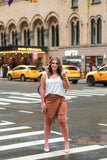 XXL ONLY - Jess Lea Wynn Suede Skirt
