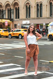 XXL ONLY - Jess Lea Wynn Suede Skirt
