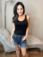 Seamless Tank Top With Bra Built-in In 2 Colors