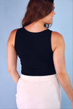 PREORDER - Jess Lea Haven V-Neck Bodysuit - Black