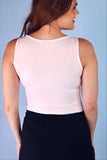 PREORDER - Jess Lea Haven V-Neck Bodysuit - White