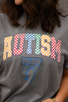 PREORDER - Autism Checkered Mama Graphic Tee