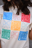 PREORDER - Autism Puzzle Pieces And Bows Graphic Tee