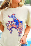 PREORDER - Jess Lea Rodeo Queen Waffle Tee