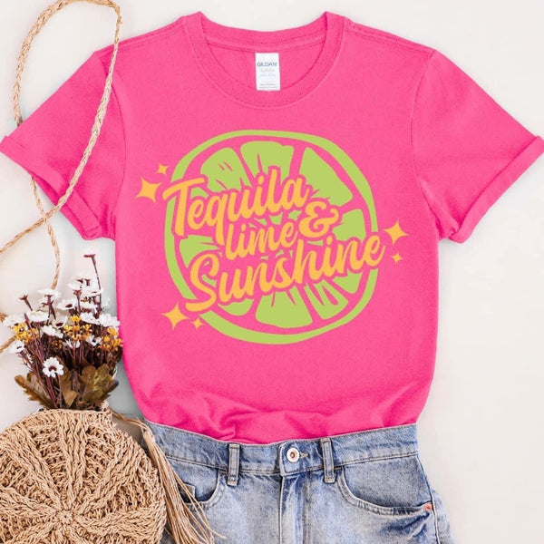 PREORDER - Tequila Lime & Sunshine Graphic Tee