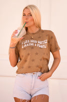 PREORDER - I Like Iced Coffee & Maybe 3 People Tee