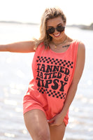 PREORDER - Tanned, Tatted, & Tipsy Tank Or Short Sleeve T