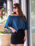 M L Jess Lea Aruba Off The Shoulder Top