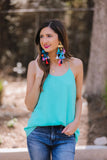 S Jess Lea Leah Woven Cami