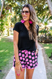 PREORDER - L XL XXL Jess Lea Let’s Go Party Disco Drawstring Everyday Shorts